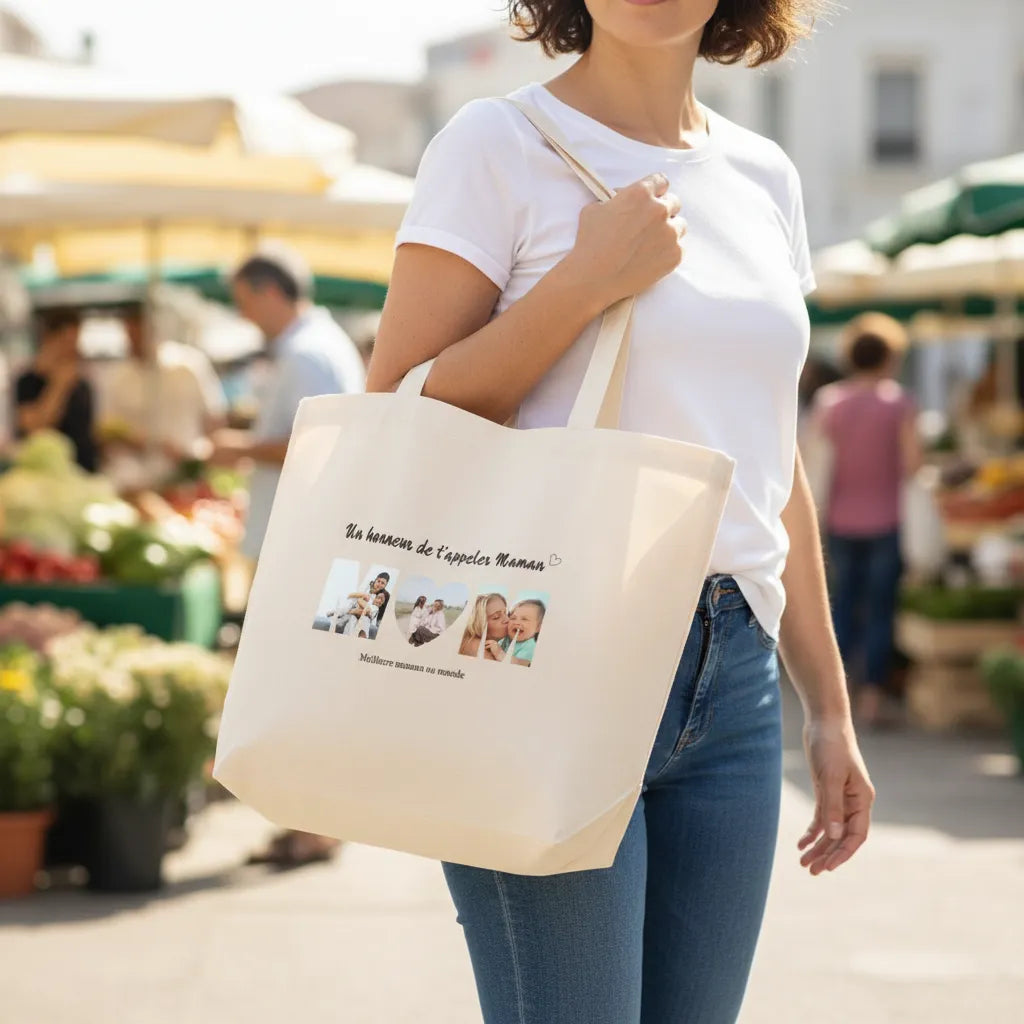 Sac Fourre Tout personnalisé maman