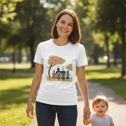 T shirt famille personnalisé