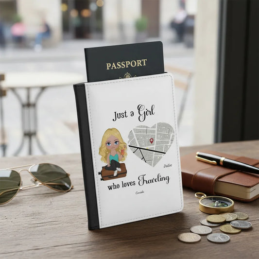 Couverture de passeport personnalisée