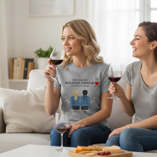 Chandail personnalisé meilleures amies