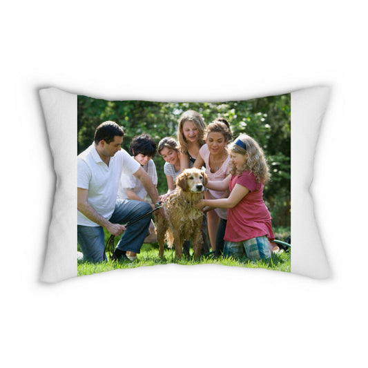 Housse de coussin personnalisé avec photo
