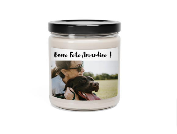 chandelle personnalisée