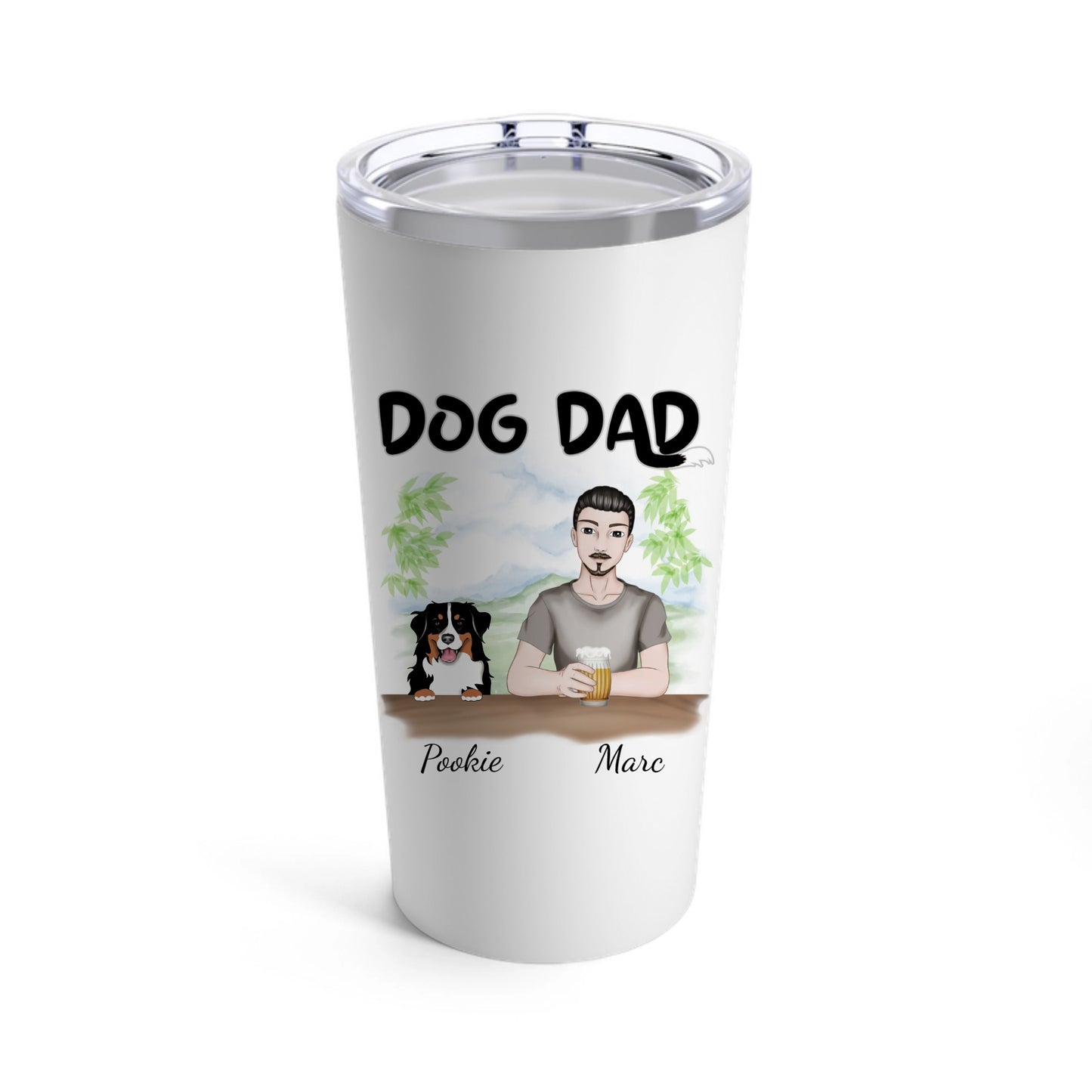 Mug personnalisé chien et maitre
