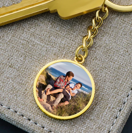 porte-clés papa personnalisable