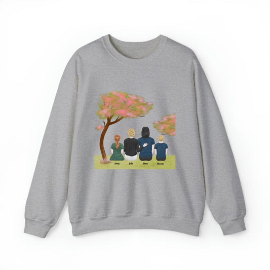 Pull personnalisable famille