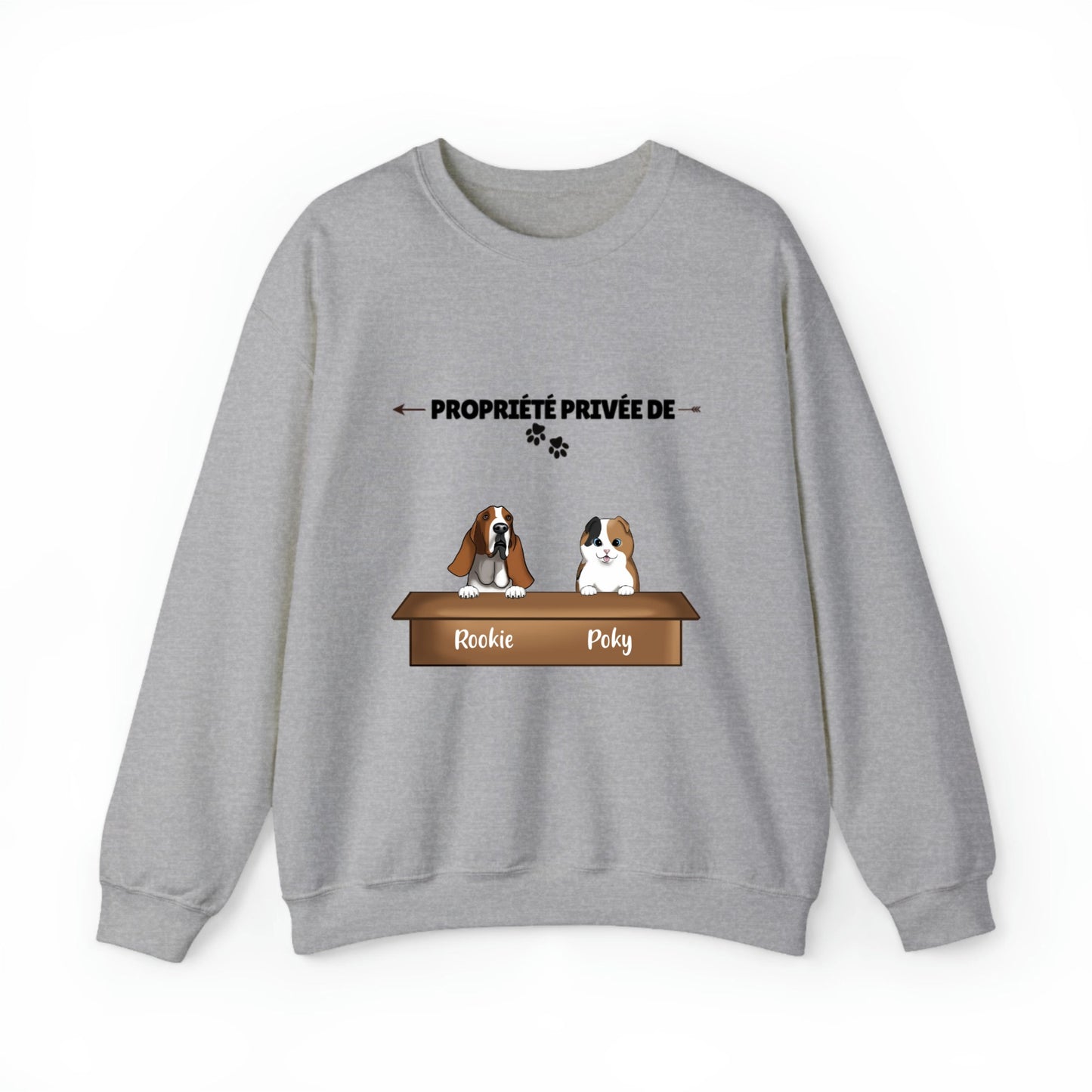 Pull personnalise animaux