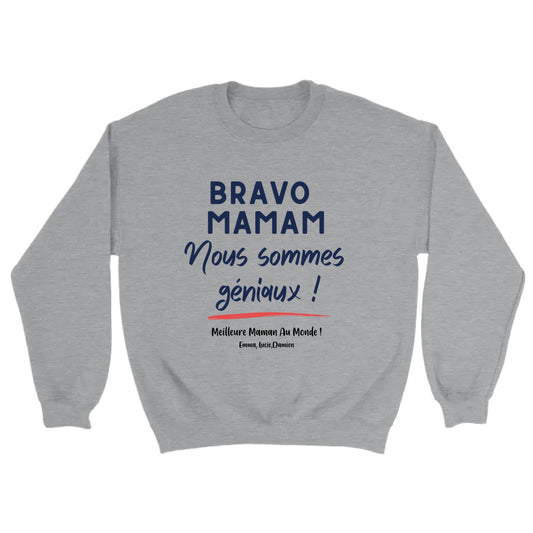 Sweat personnalise maman