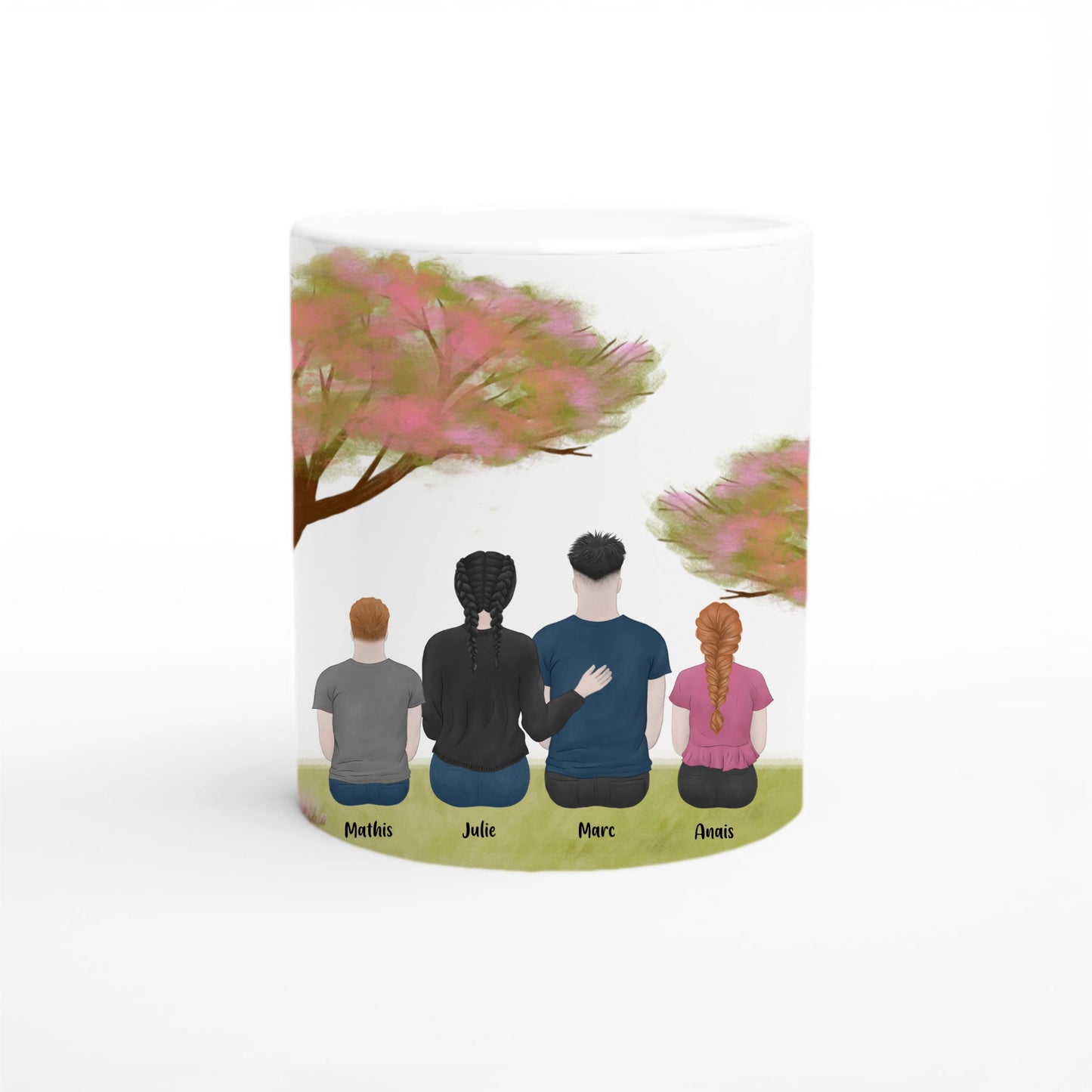 Tasse famille personnalisable