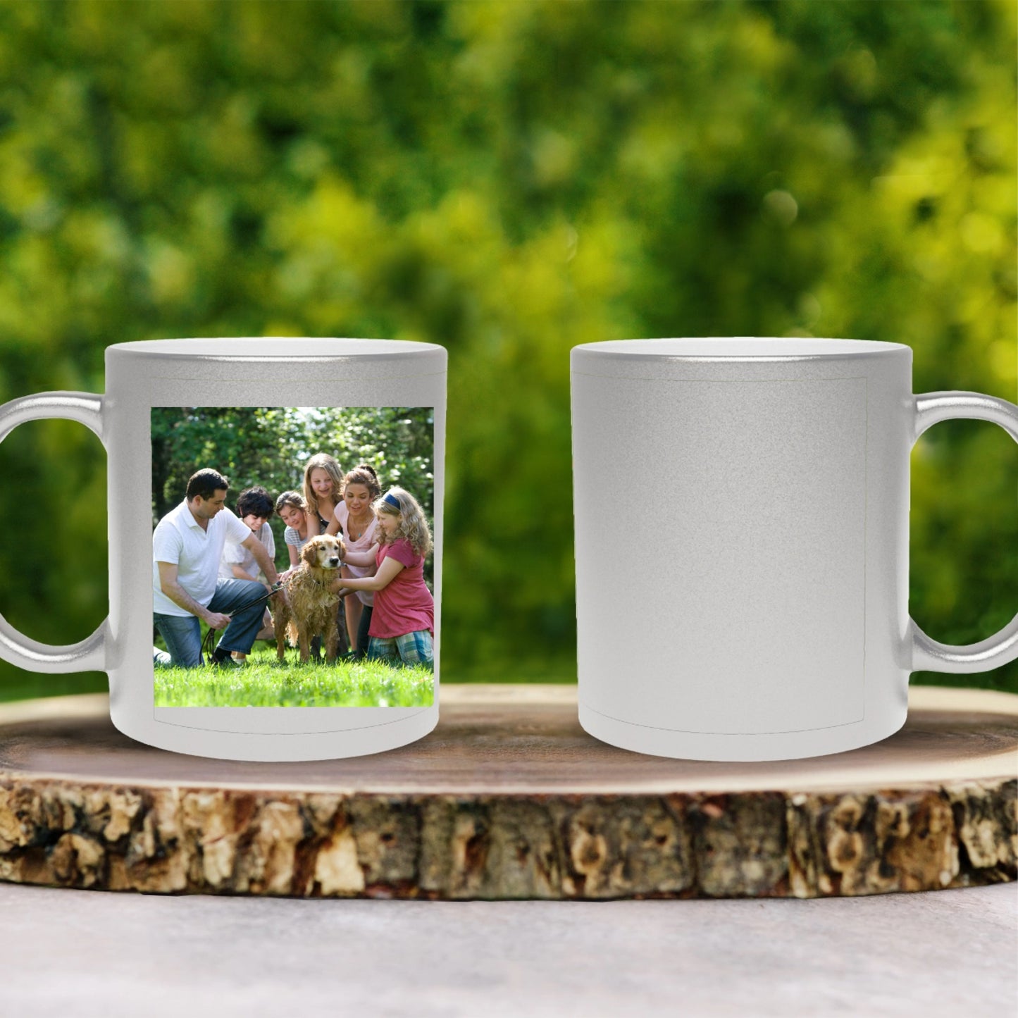 Tasse metallique personnalisable