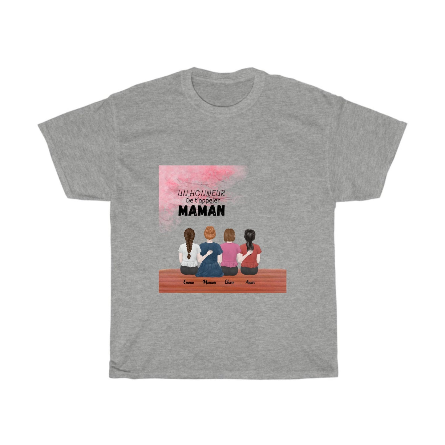 Tshirt personnalise mere fille