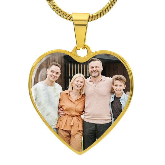 collier femme personnalisé avec photo