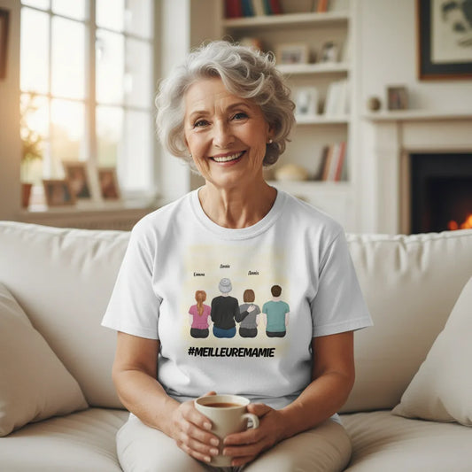 Tee Shirt Personnalisé Grand Mère