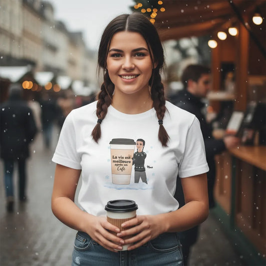 Tee shirt personnalisé femme anniversaire