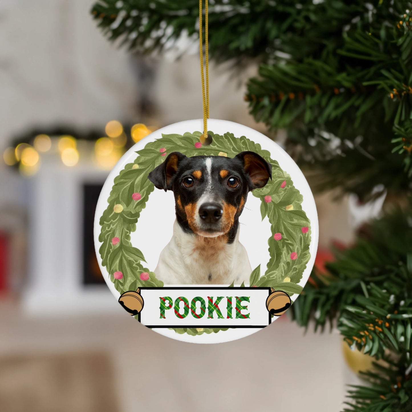 ornement personnalise chien