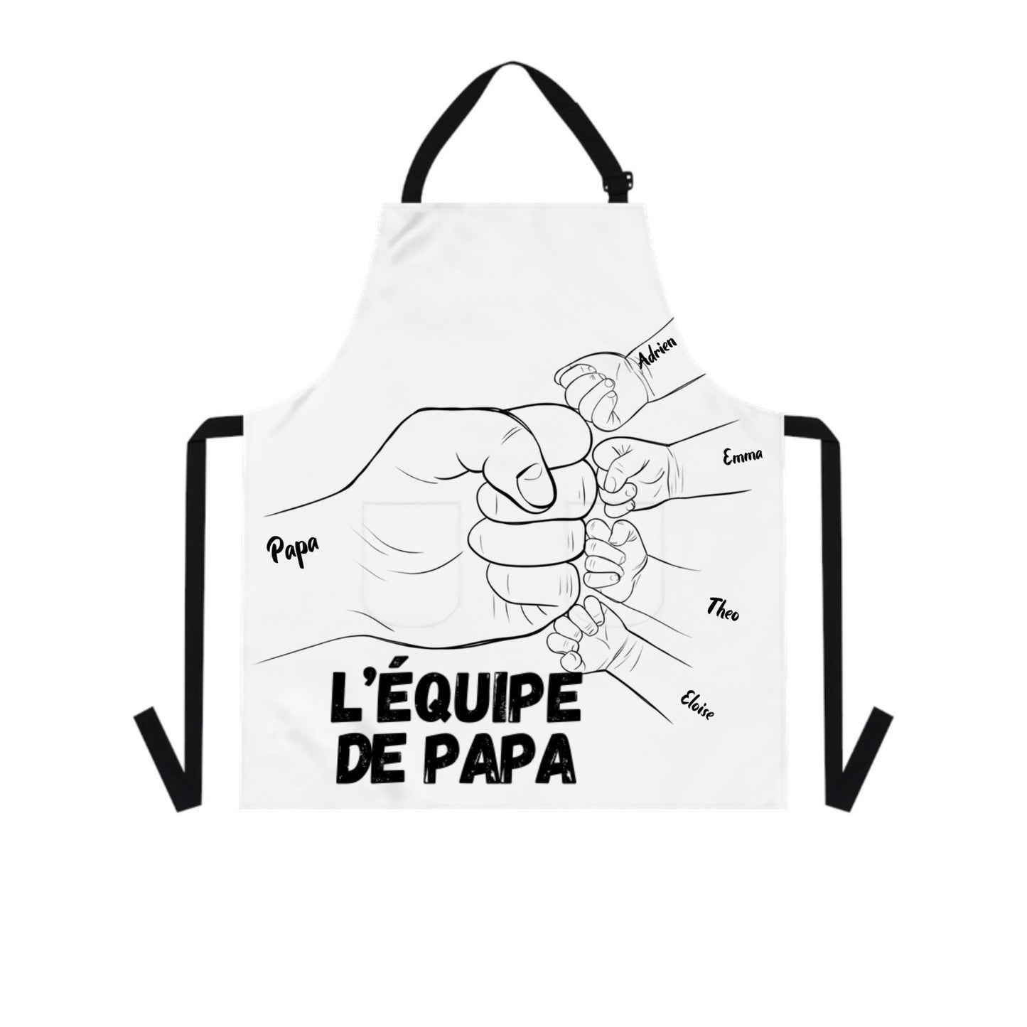 tablier cuisine personnalise papa