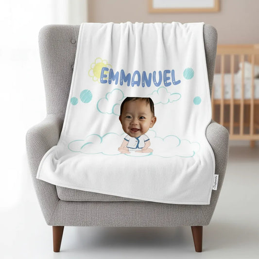 Couverture Nouveau Né Personnalisée