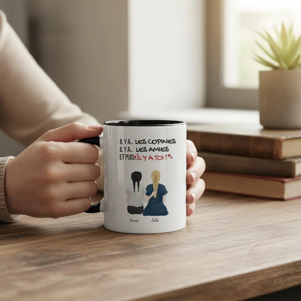 Mug personnalisé meilleure amie