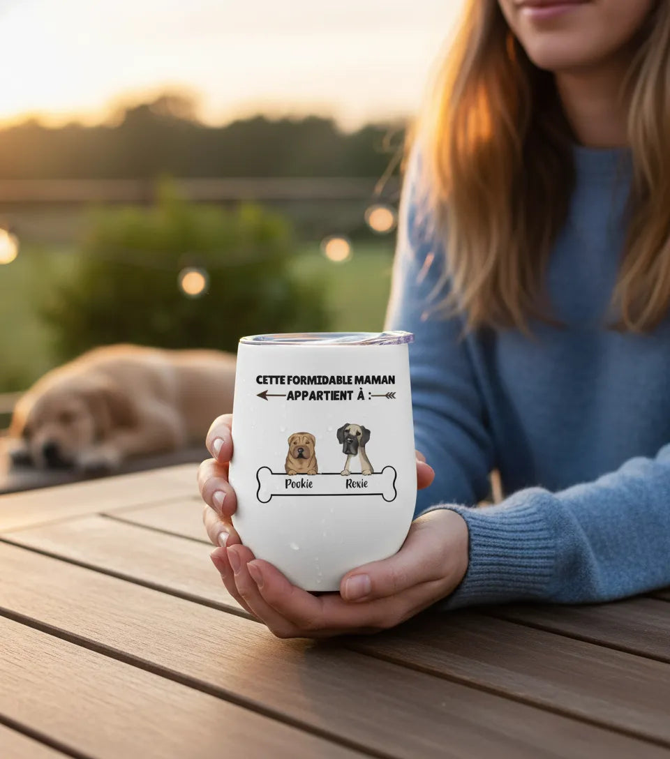 Mug personnalisé Meilleure Maman Pour Chien