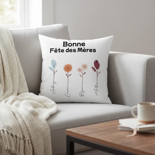 Coussin Personnalisable Fête des Mères