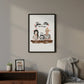 Affiche Personnalisée Couple et Animaux