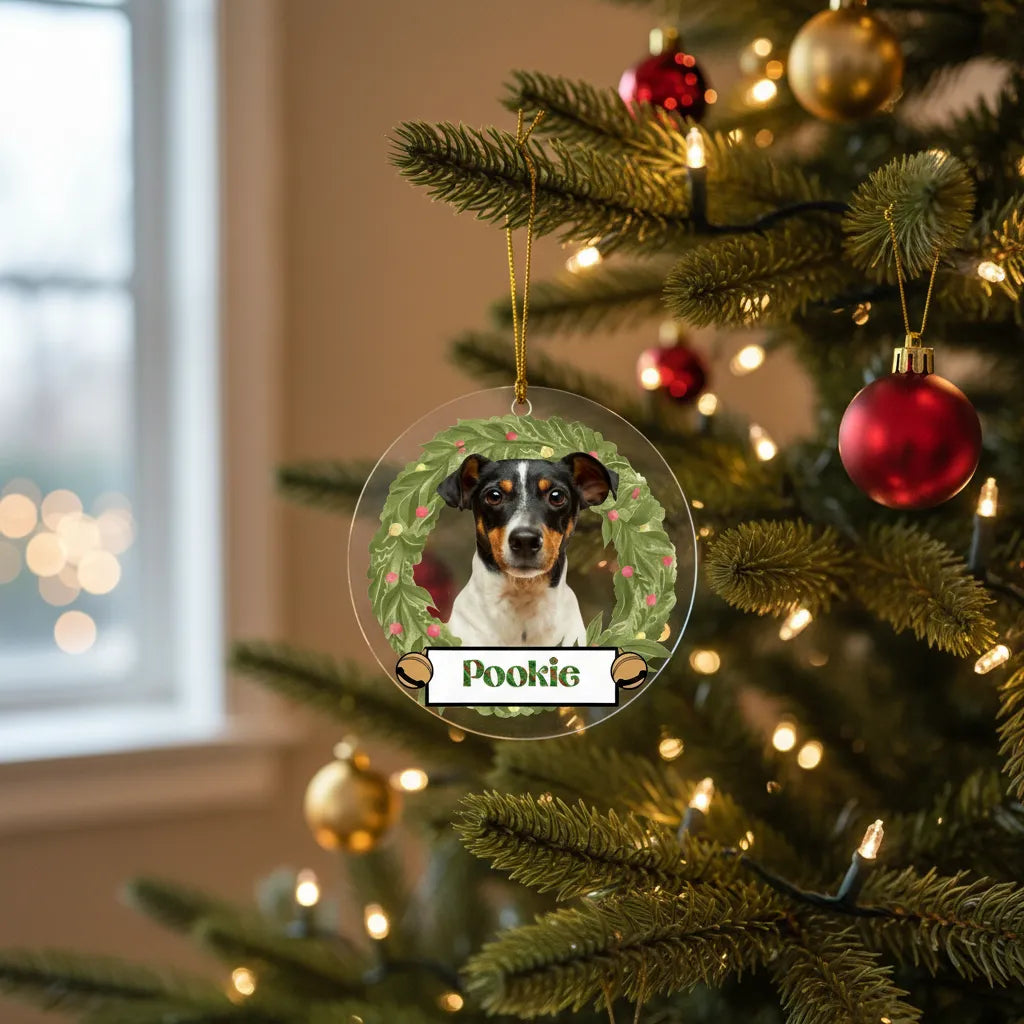 Ornement Acrylique Personnalisé Avec Chien