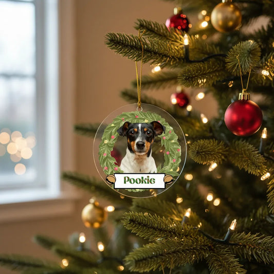 Ornement Acrylique Personnalisé Avec Chien
