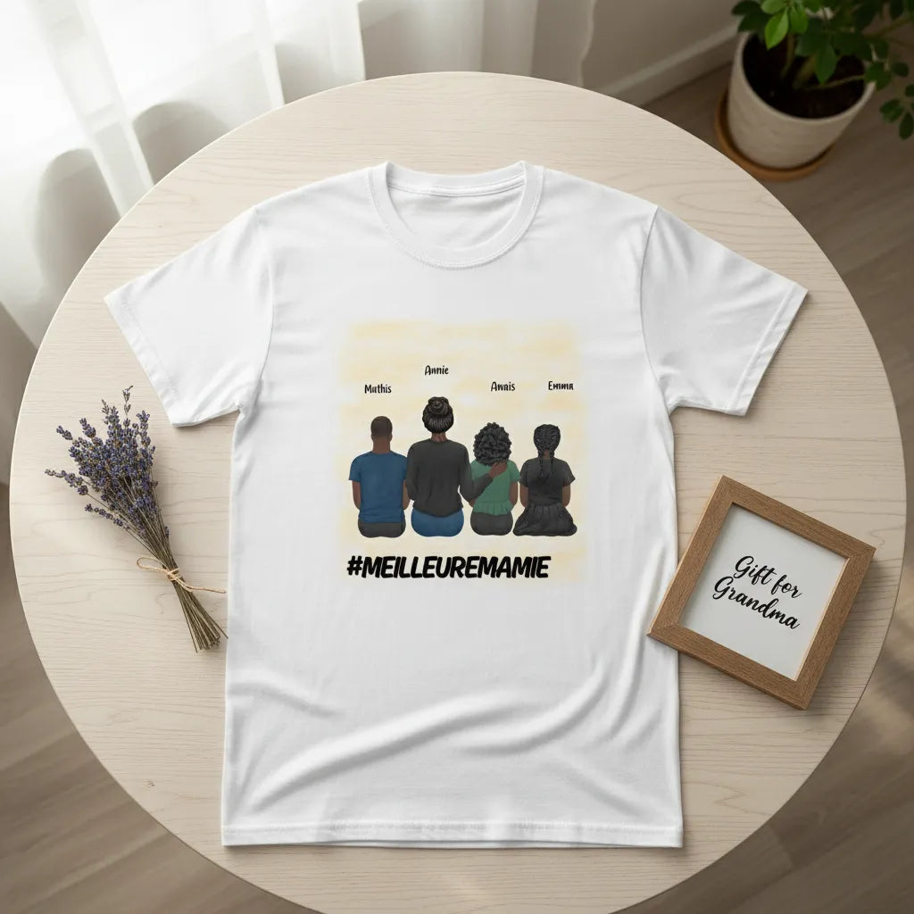 T Shirt Personnalisé Fête des Grand Mère