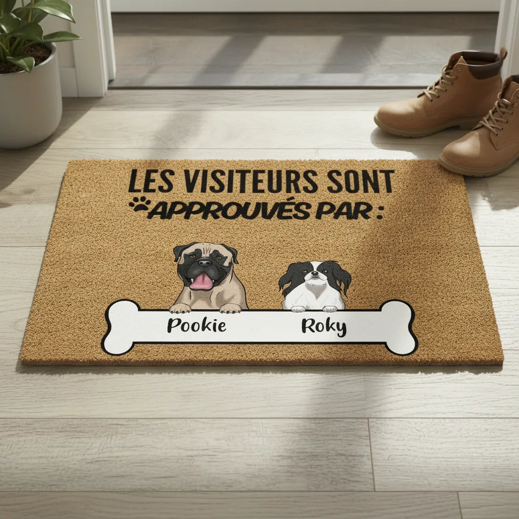Paillasson Personnalisé Avec Chien