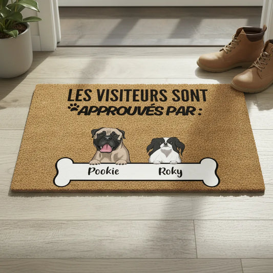 Paillasson Personnalisé Avec Chien
