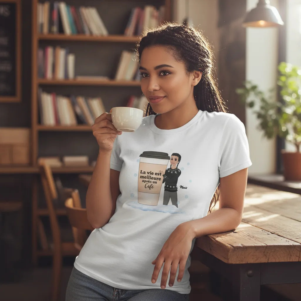 Tee shirt personnalisé femme anniversaire