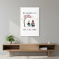 Toile Personnalisée Couple