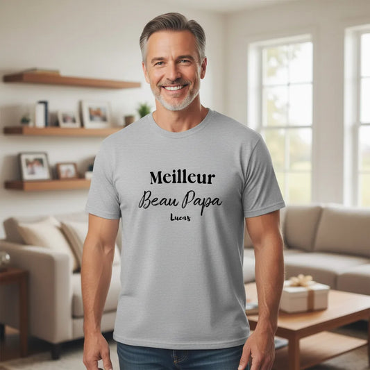 Tee shirt personnalisé beau papa