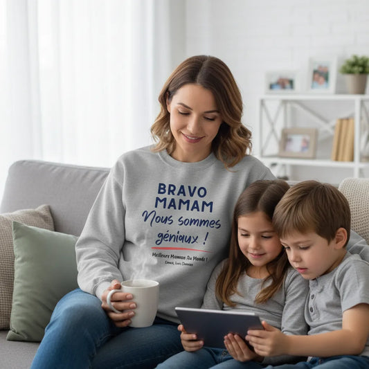 Sweat personnalisé maman