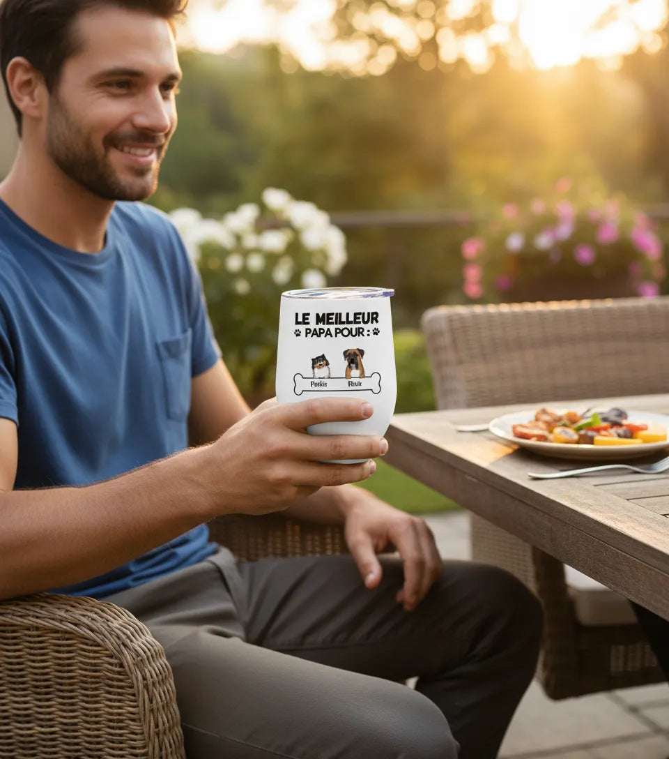 Mug personnalisé Meilleur Papa Pour Chien