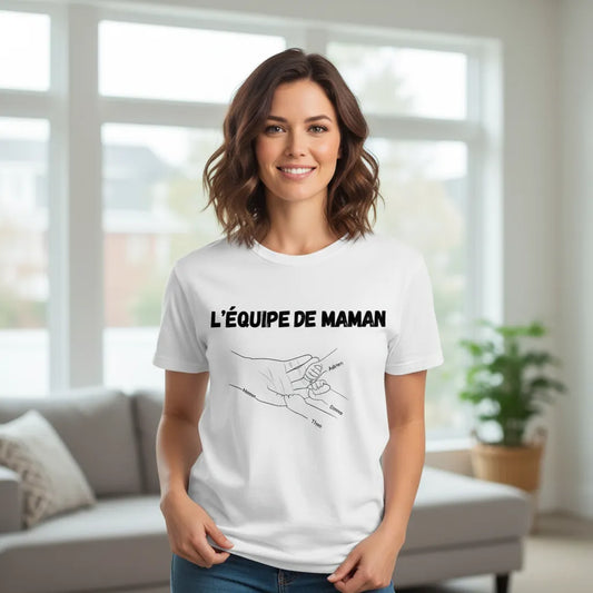 Chandail personnalisé pour maman et enfants