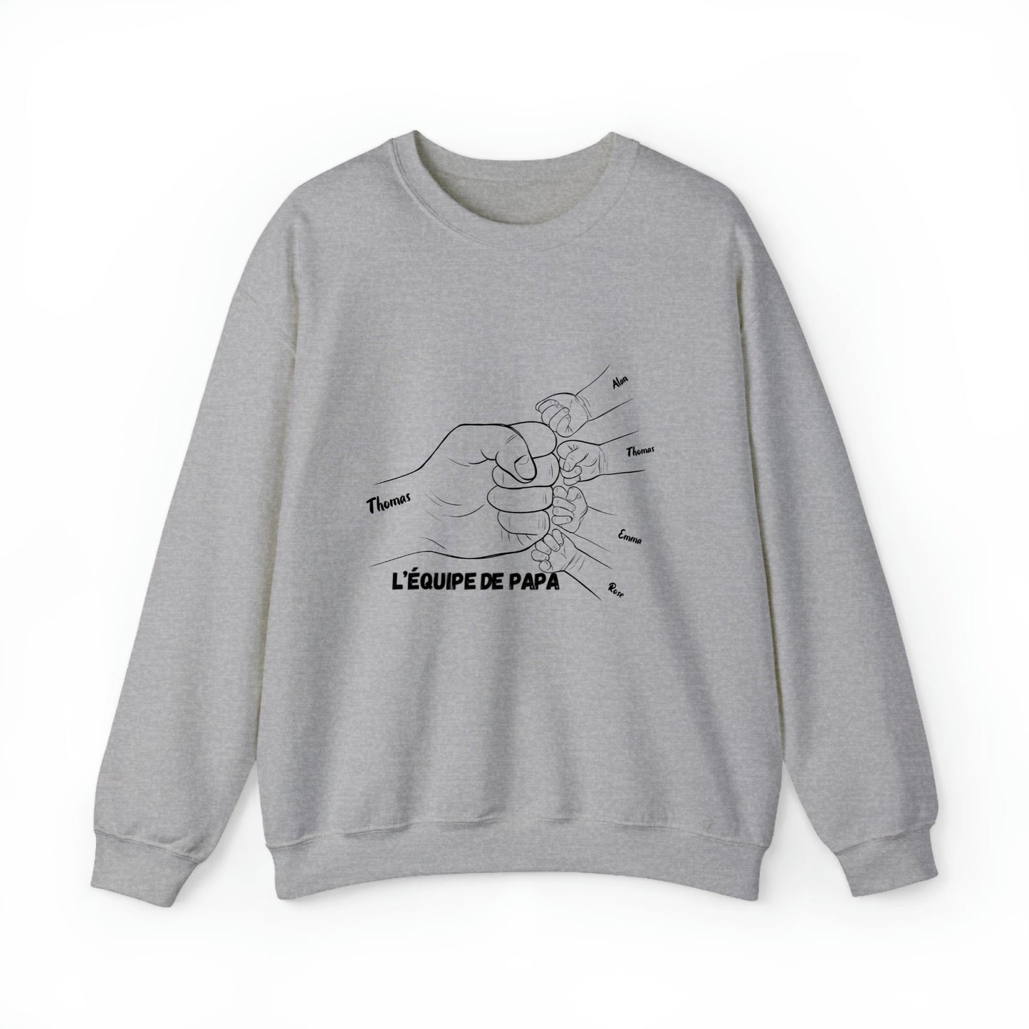 Sweatshirt personnalisé papa