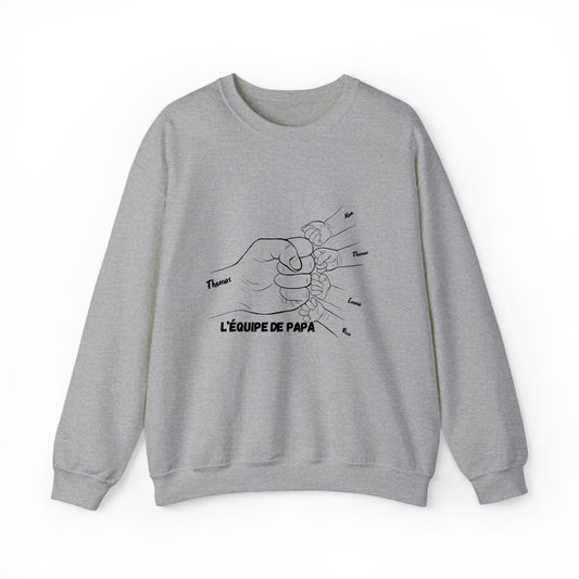 Sweatshirt personnalisé papa