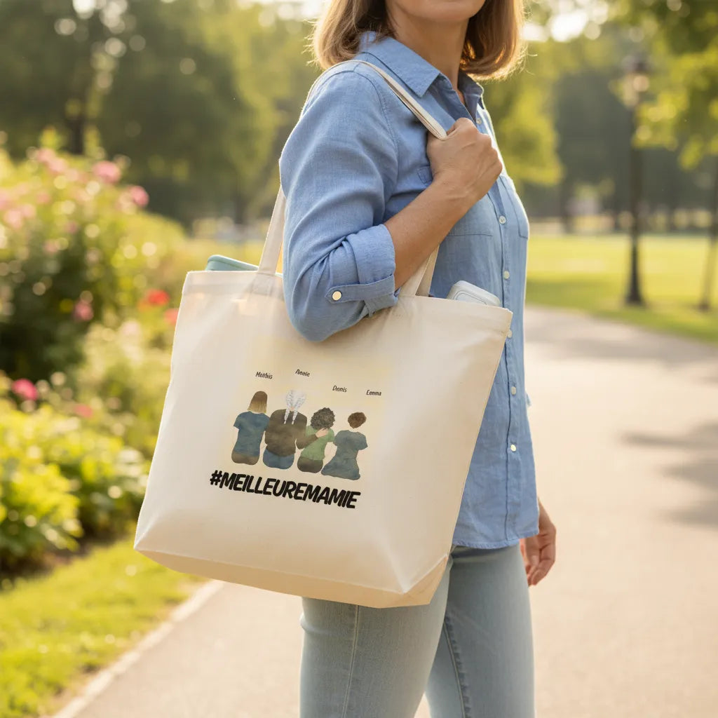 Sac personnalisé fête des grand mères