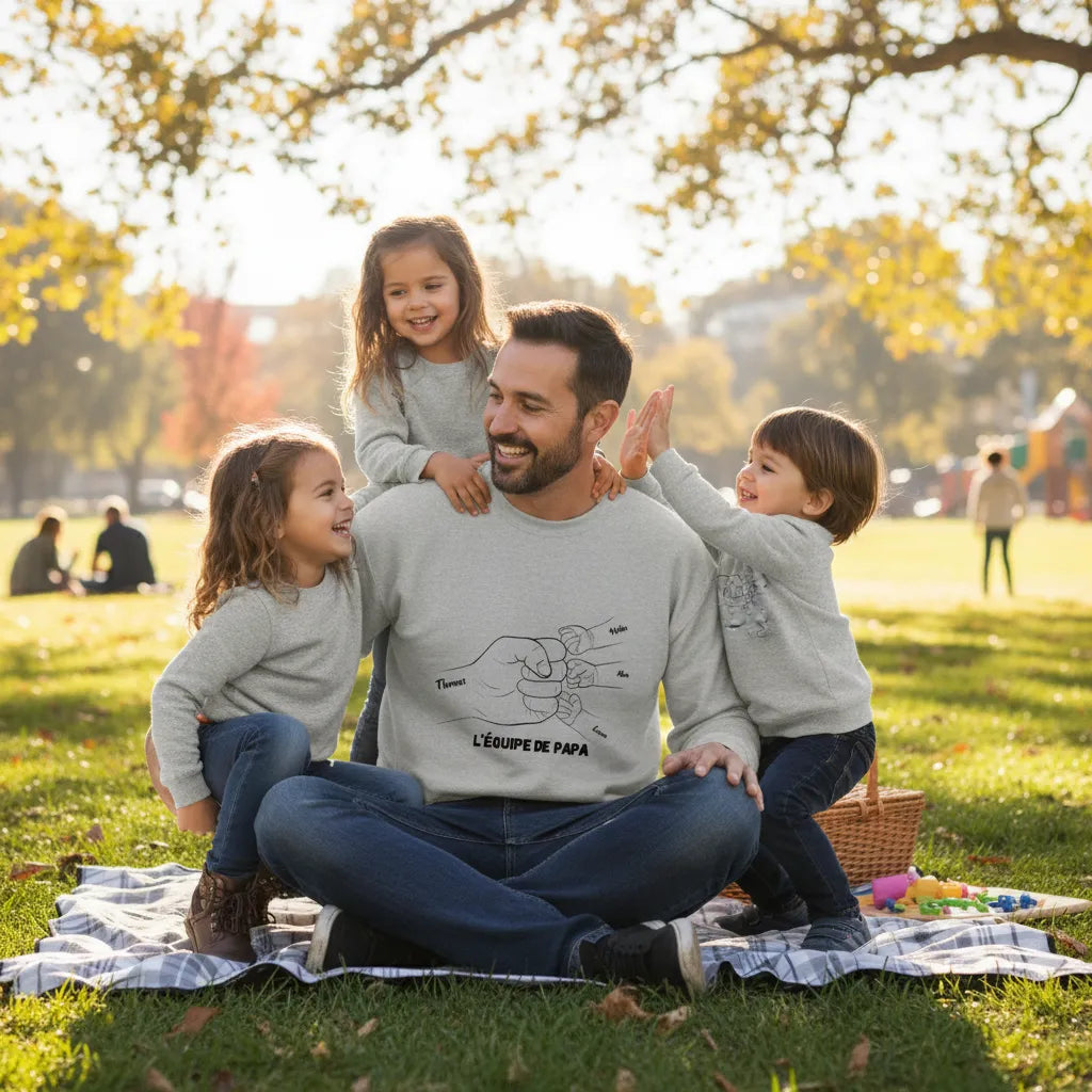 Sweat personnalisé papa