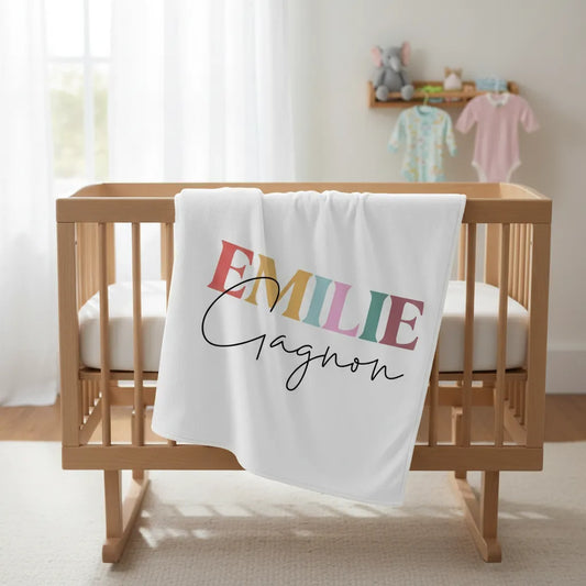 Couverture Pour Bébé Personnalisable