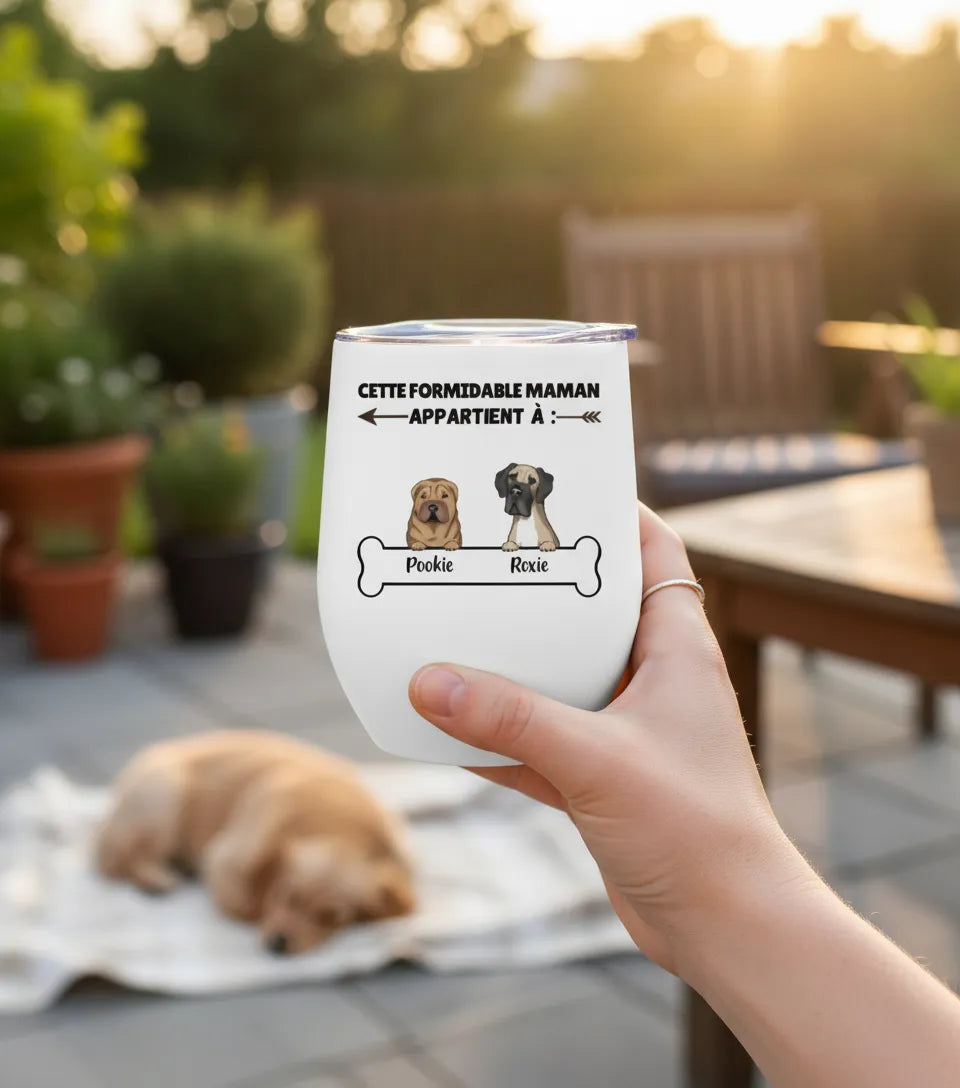 Mug personnalisé Meilleure Maman Pour Chien