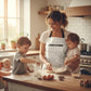 Tablier personnalisé maman et enfants