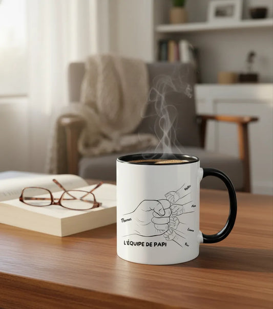 Tasse Personnalisée l'équipe de Papi