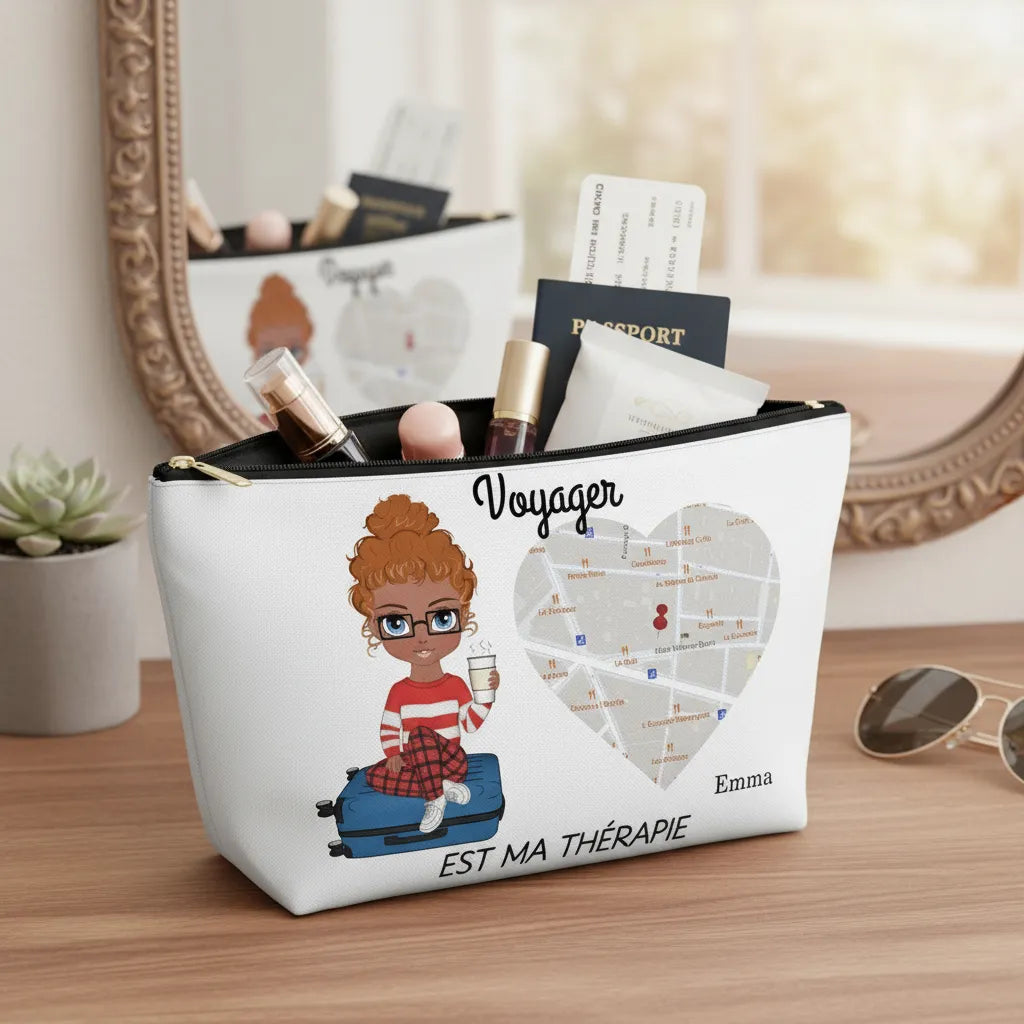 Trousse de voyage personnalisée