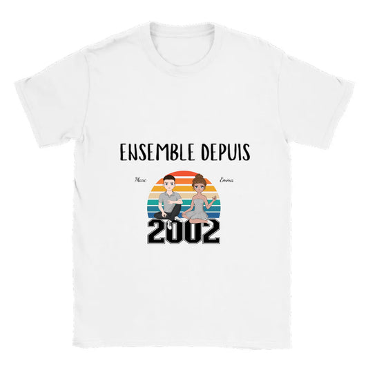 Chandail personnalisé anniversaire de mariage