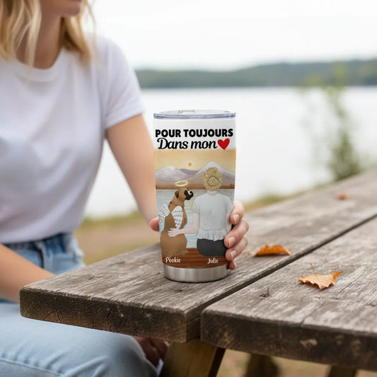 Souvenir chien décédé personnalisé