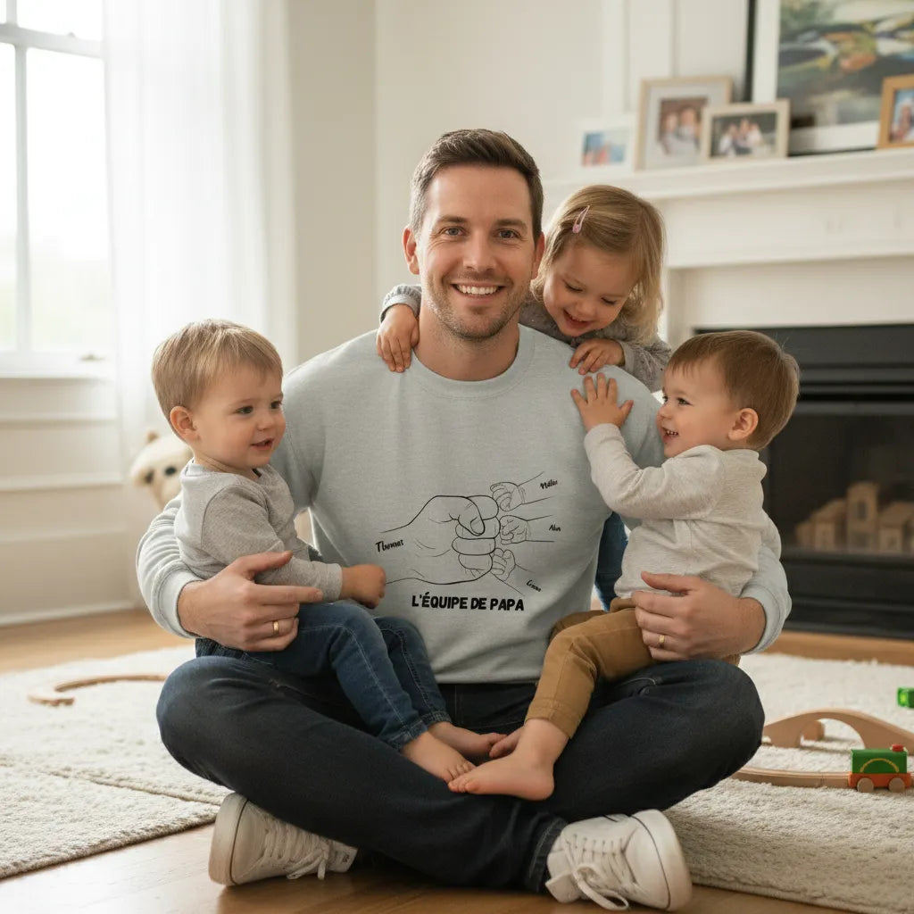Sweat personnalisé papa