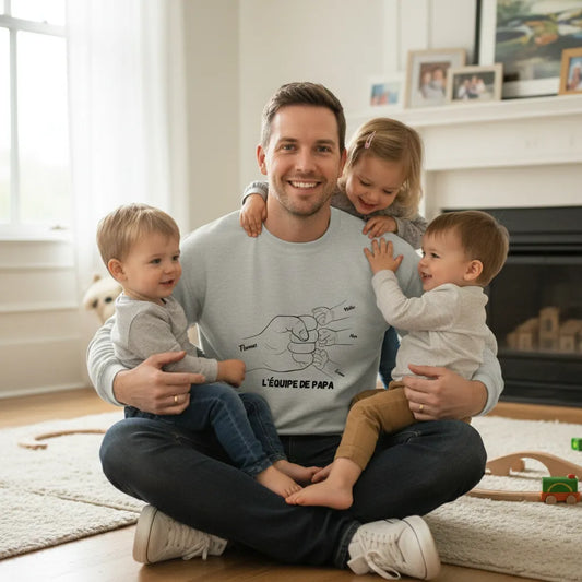 Sweat personnalisé papa