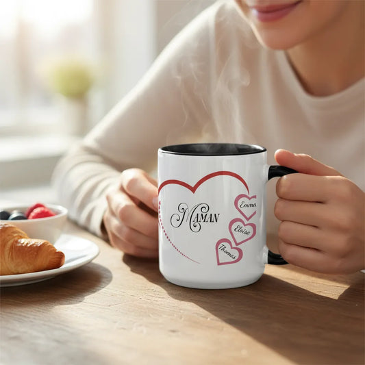 Tasse à café personnalisée maman