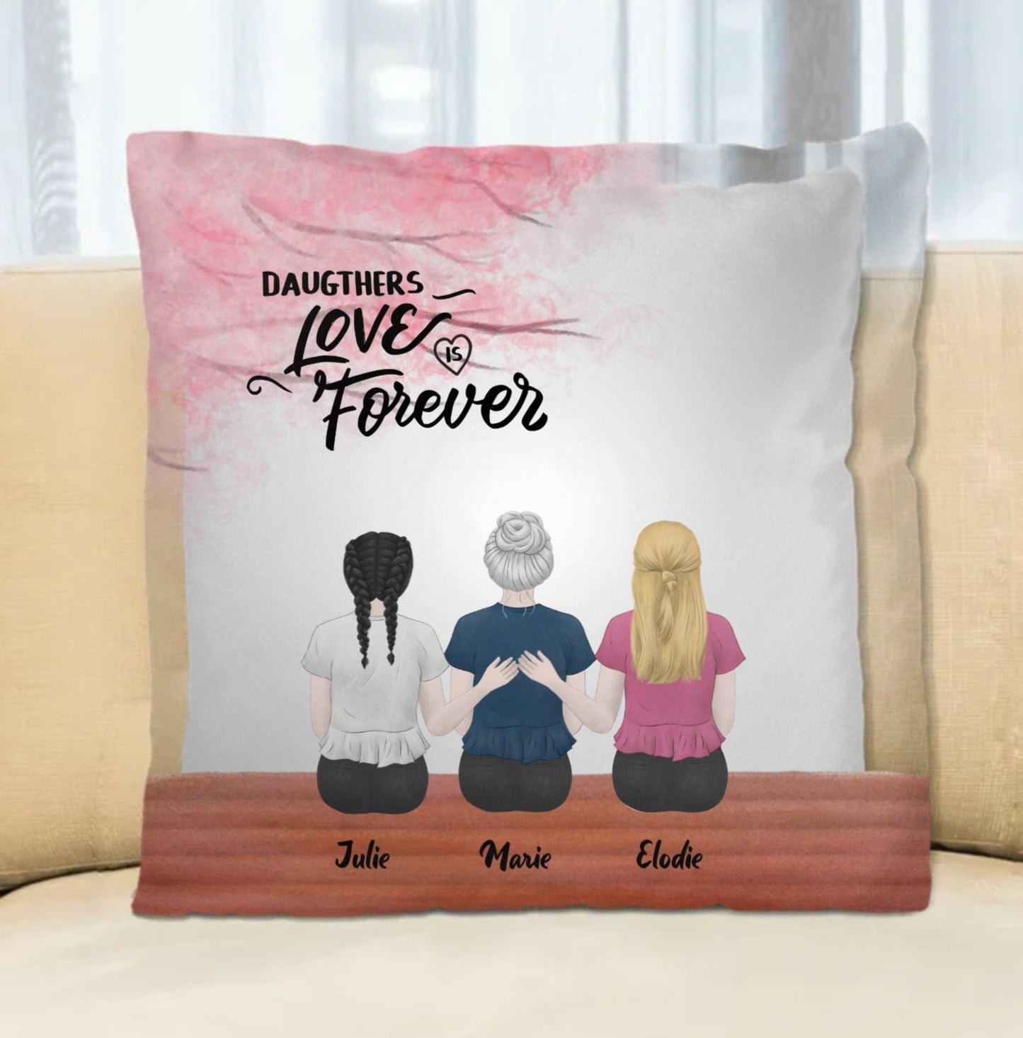 Coussin personnalisble maman